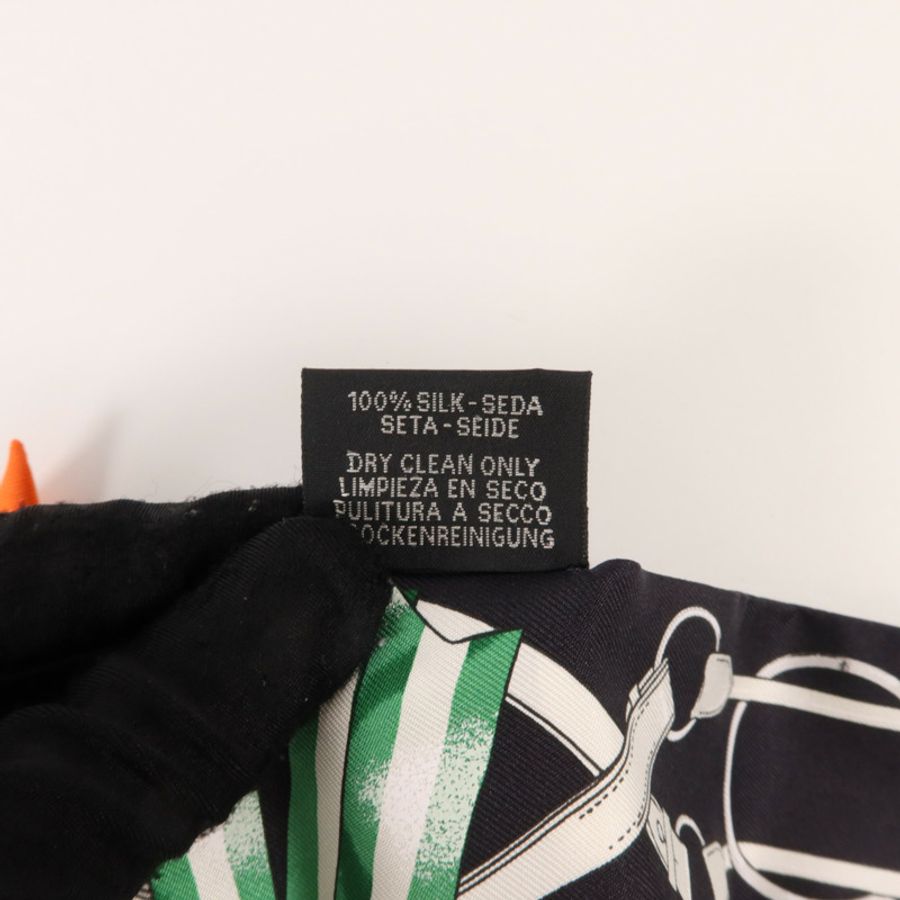 HERMES 絲質Twilly絲巾-7