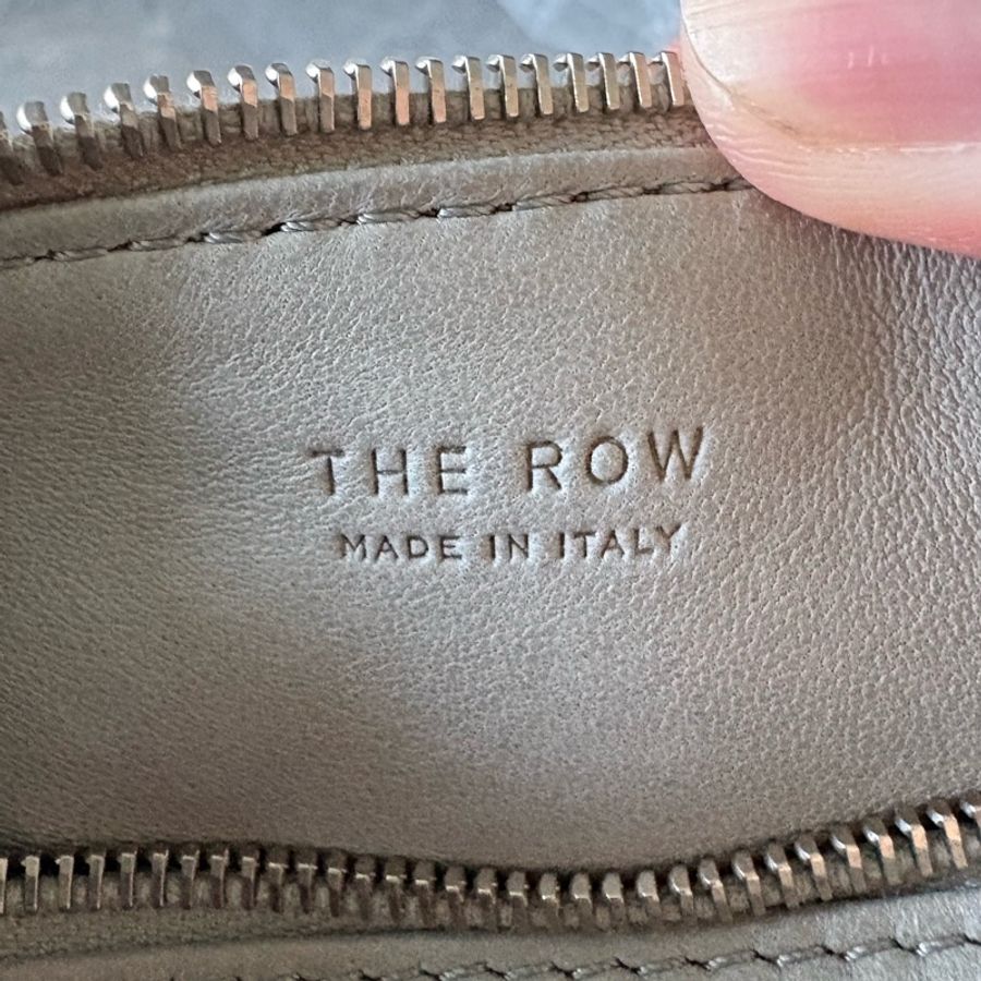 The Row 90s 筆筒包 灰色-6