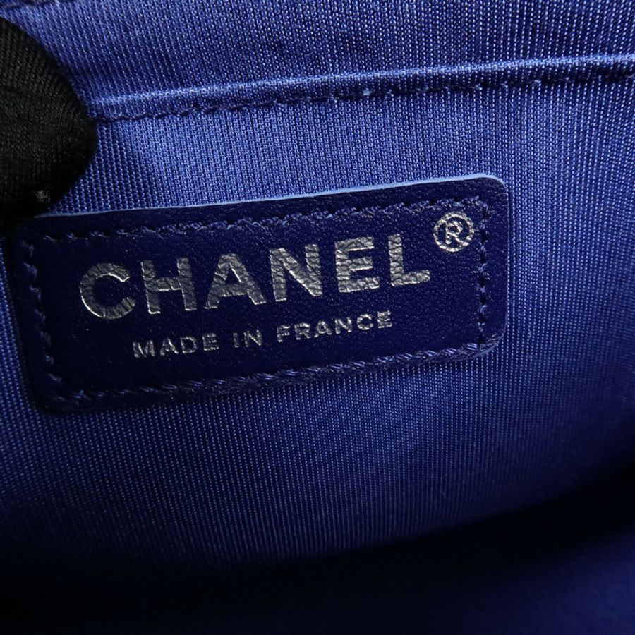 CHANEL 羊皮皮革Chanel Airlines Printed Flap Bag肩背袋-5