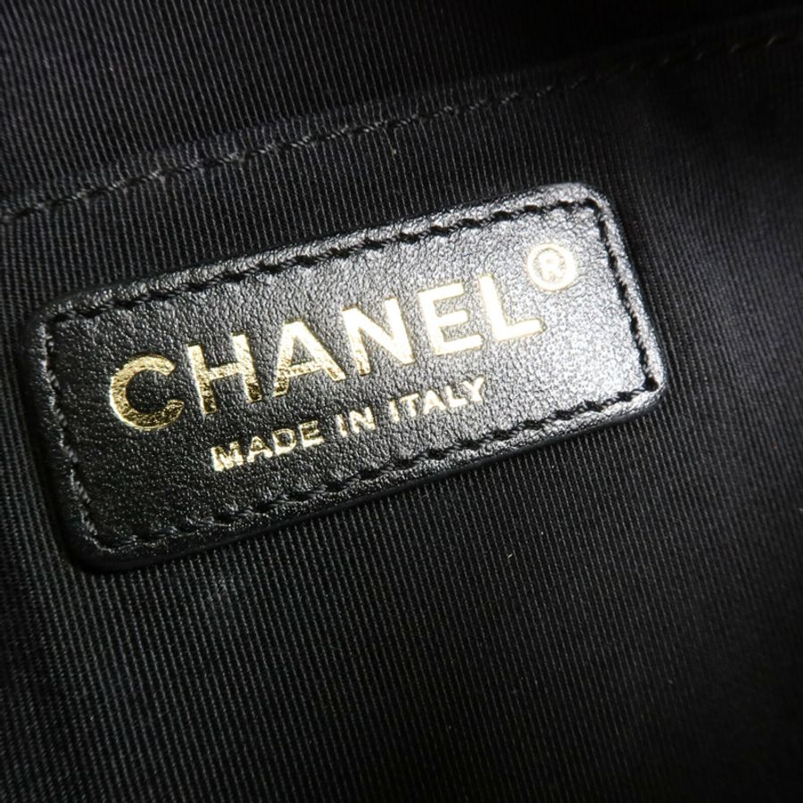 CHANEL 羊皮皮革Chain Belt Bag腰包-5