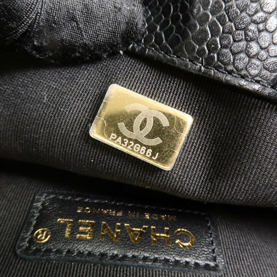 CHANEL 牛皮皮革Backpack背包-7