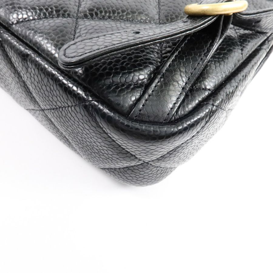 CHANEL 牛皮皮革Backpack背包-12