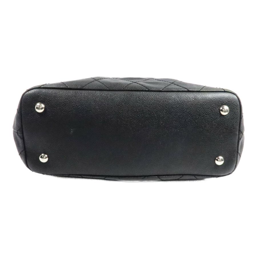 CHANEL 牛皮皮革Grand Shopping Tote鏈帶肩背袋-3
