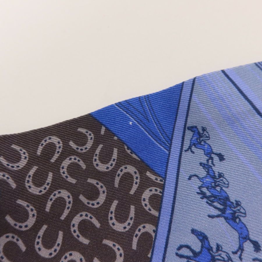 HERMES 絲質Twilly絲巾-10