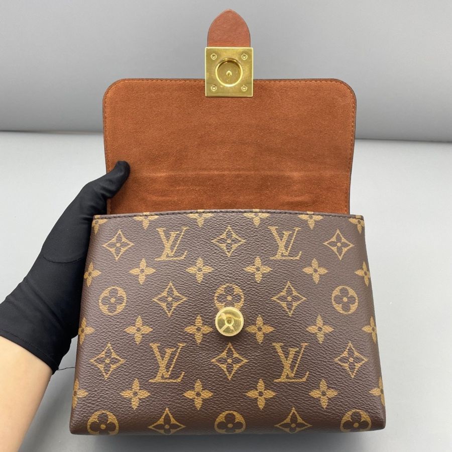 99新🤎#LV #lockybb鎖頭包 #焦糖拼老花 #晶片款 #有背帶-28