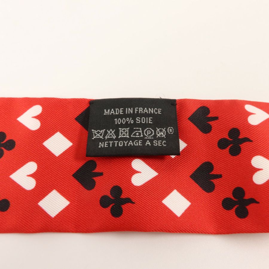 HERMES 絲質Twilly絲巾-6