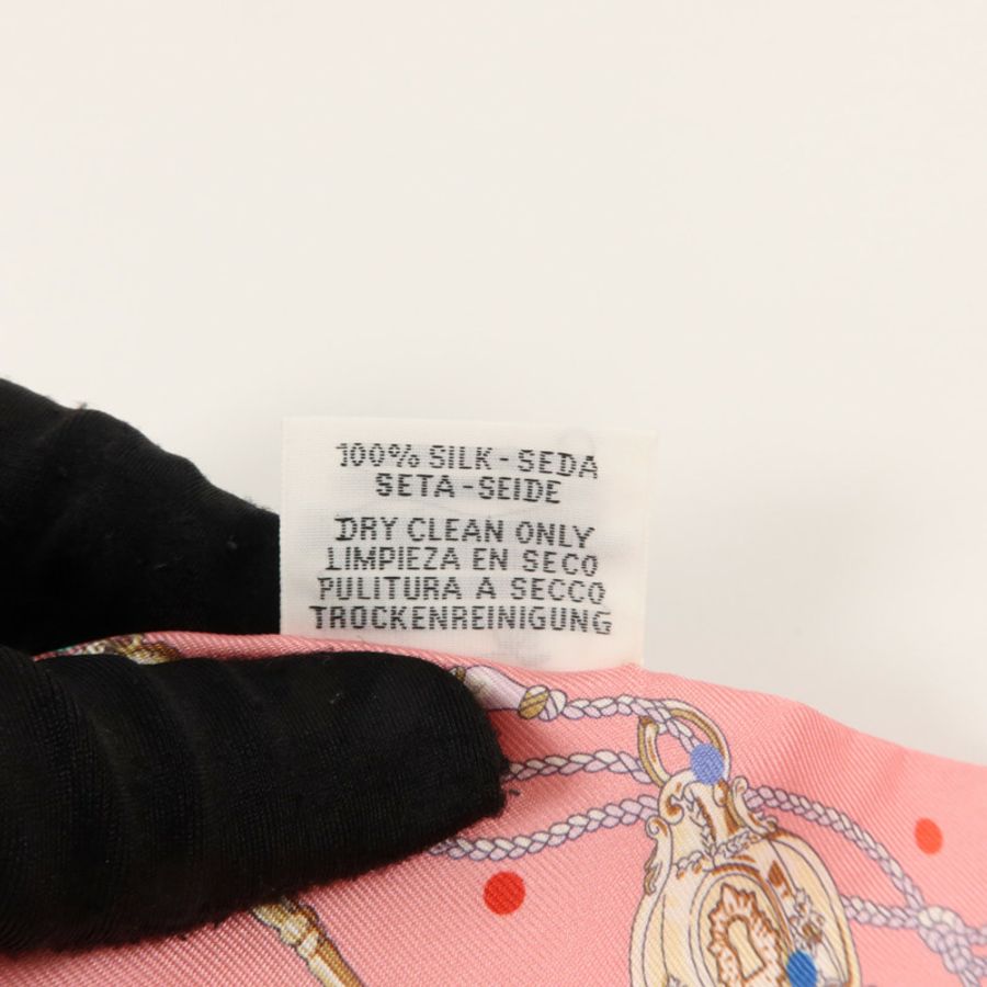 HERMES 絲質Twilly絲巾-7