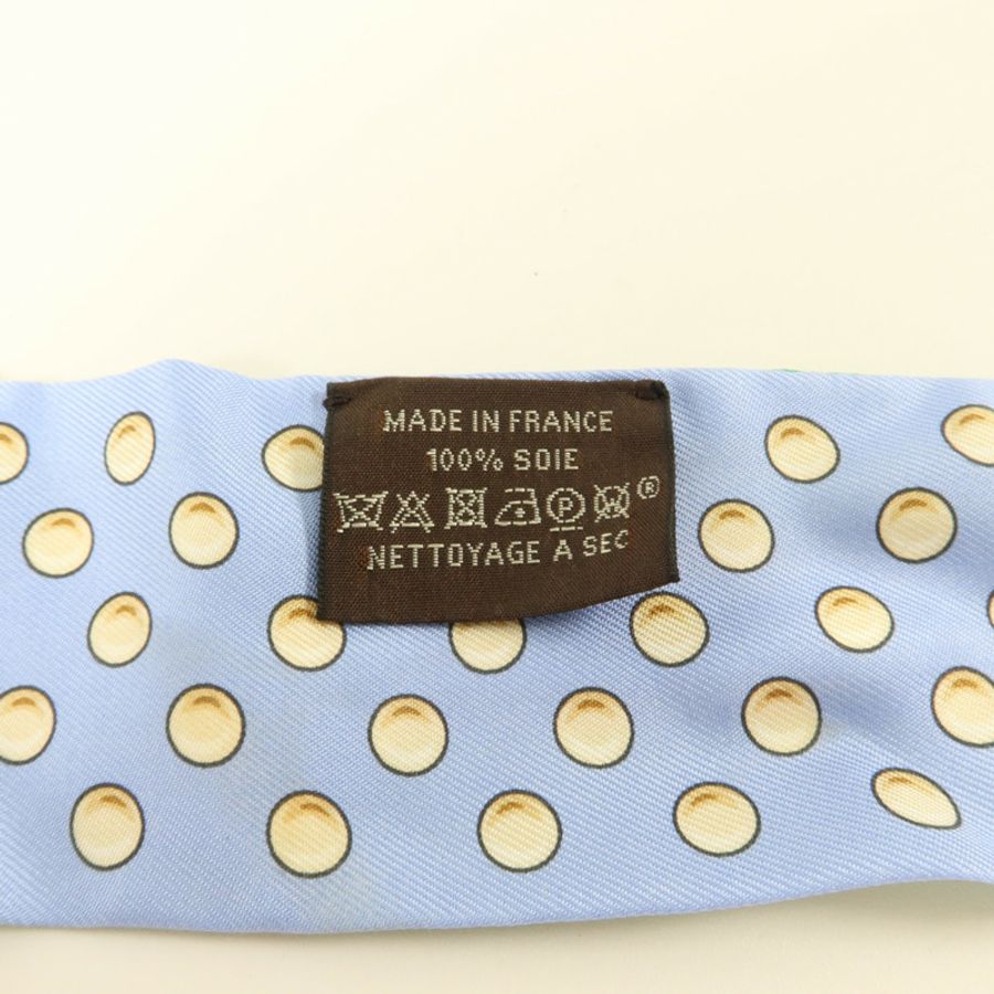 HERMES 絲質Twilly絲巾-6