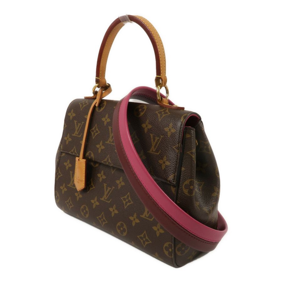 LOUIS VUITTON Monogram Cluny BB手挽肩背兩用袋-1