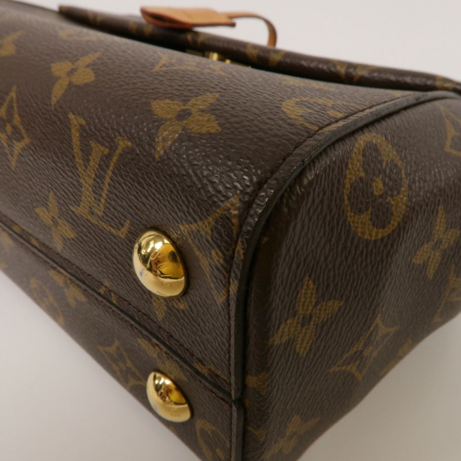 LOUIS VUITTON Monogram Cluny BB手挽肩背兩用袋-11