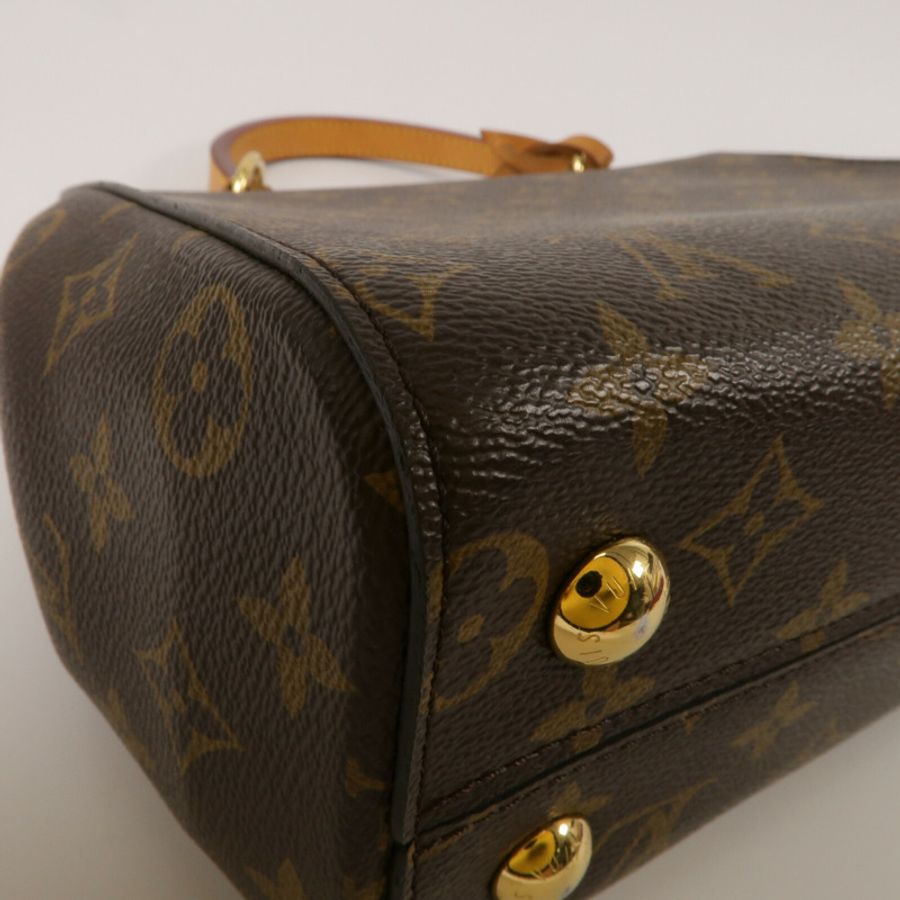 LOUIS VUITTON Monogram Cluny BB手挽肩背兩用袋-12