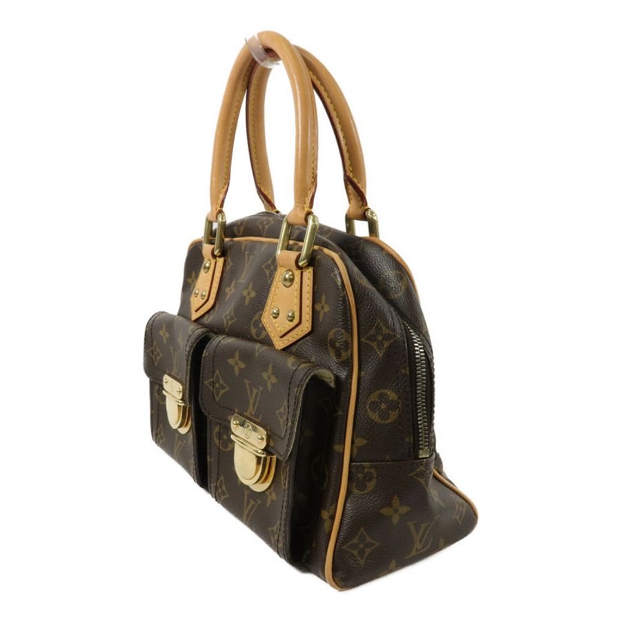 LOUIS VUITTON Monogram Manhattan PM手挽袋-2