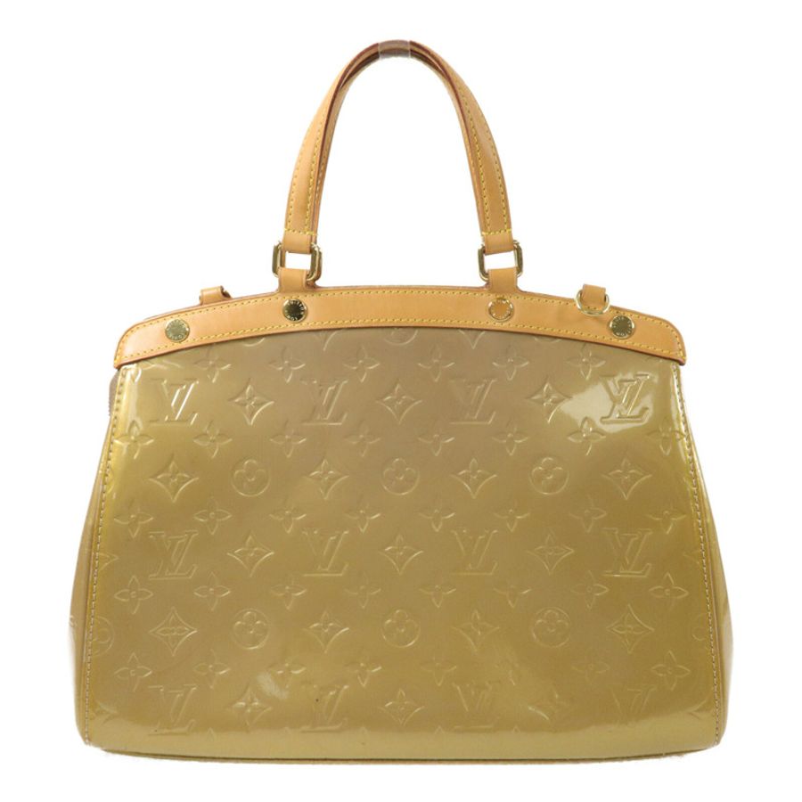 LOUIS VUITTON Monogram Vernis Brea MM手挽肩背兩用袋-1