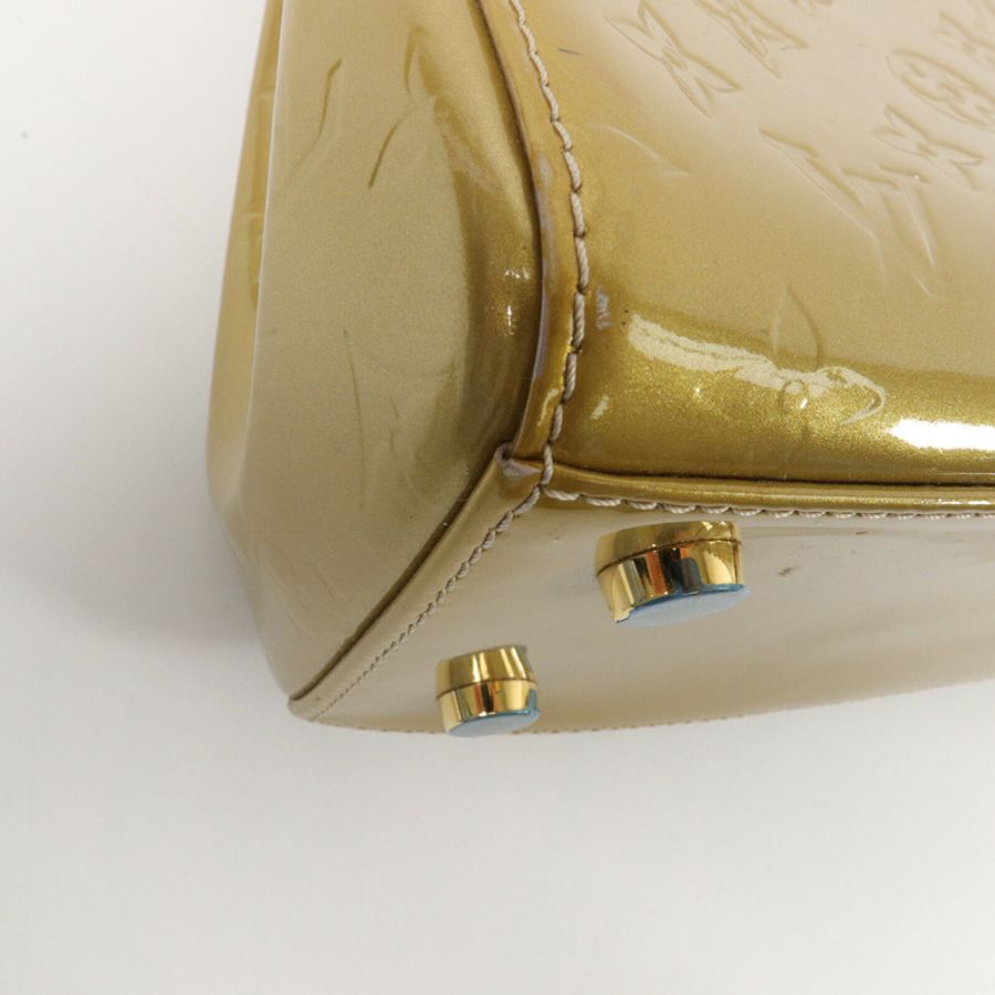 LOUIS VUITTON Monogram Vernis Brea MM手挽肩背兩用袋-11