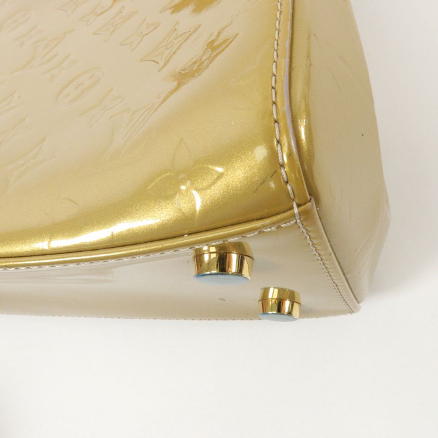 LOUIS VUITTON Monogram Vernis Brea MM手挽肩背兩用袋-14