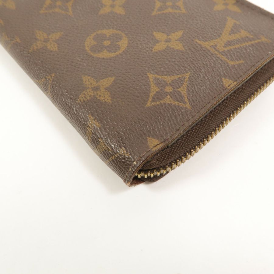 LOUIS VUITTON Monogram Zippy Long Wallet長錢包-9