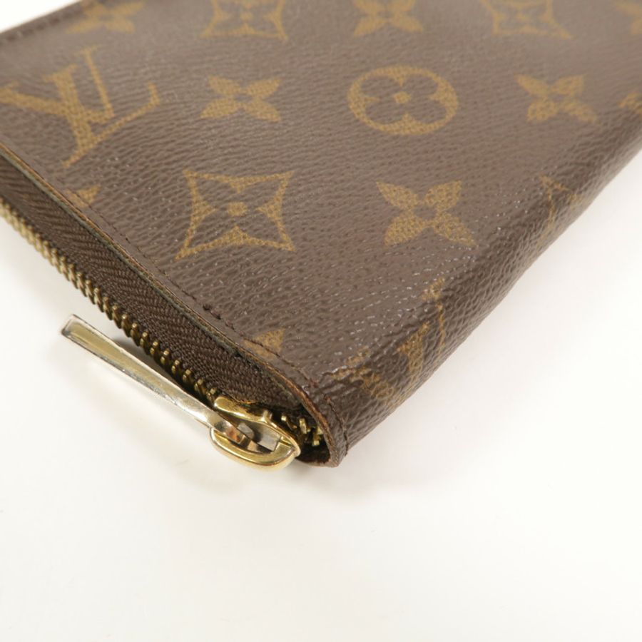 LOUIS VUITTON Monogram Zippy Long Wallet長錢包-10