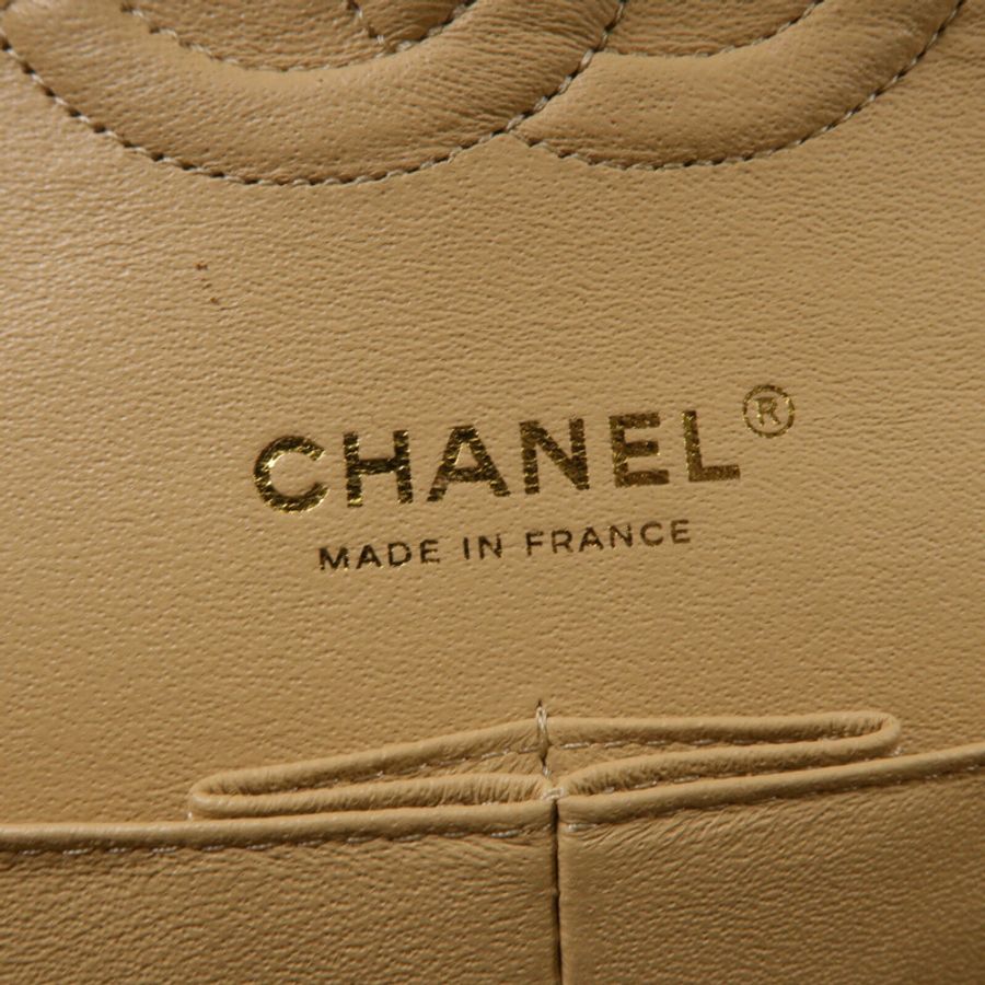 CHANEL Classic 25銀扣鏈帶肩背袋-5