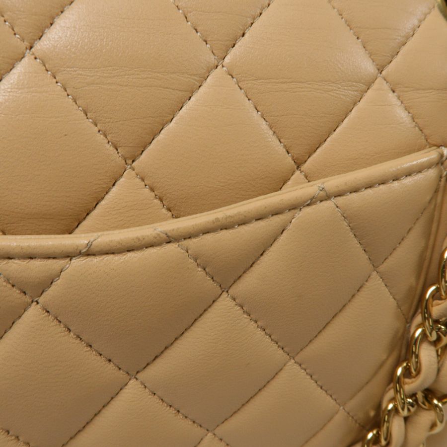 CHANEL Classic 25銀扣鏈帶肩背袋-14