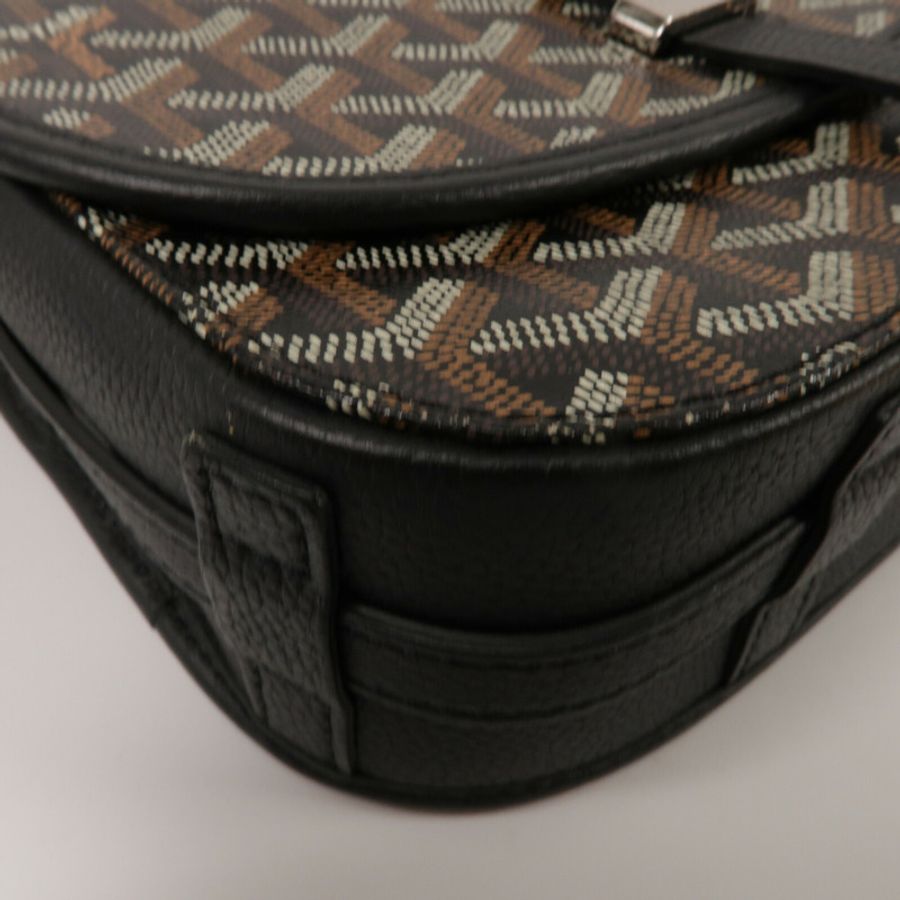 GOYARD 塗層帆布Belvedere PM肩背袋-10