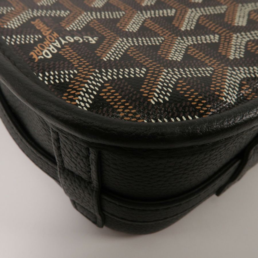 GOYARD 塗層帆布Belvedere PM肩背袋-12