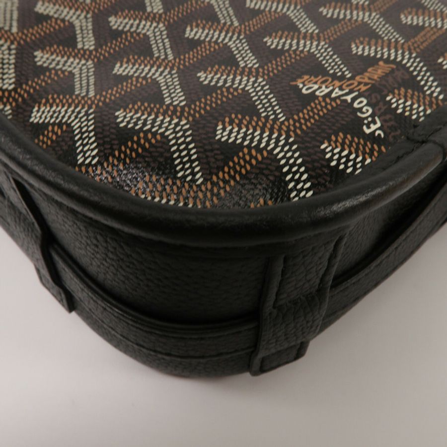 GOYARD 塗層帆布Belvedere PM肩背袋-13