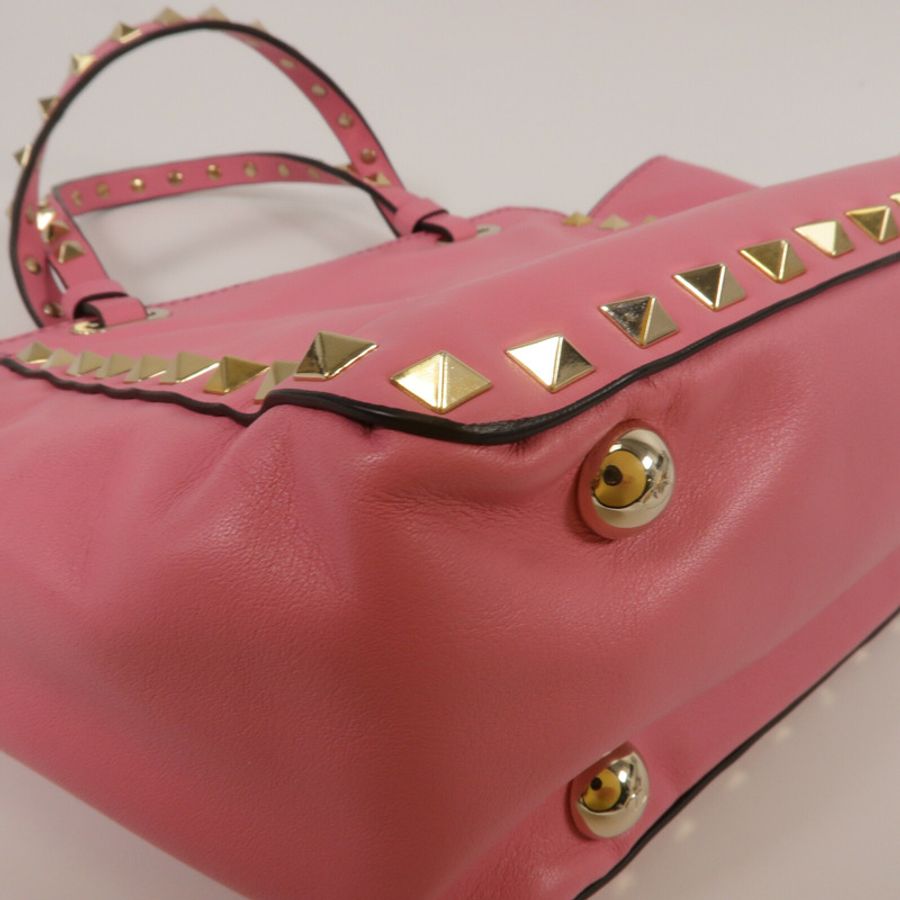 Valentino 牛皮皮革2 Way Shoulder手挽肩背兩用袋-11