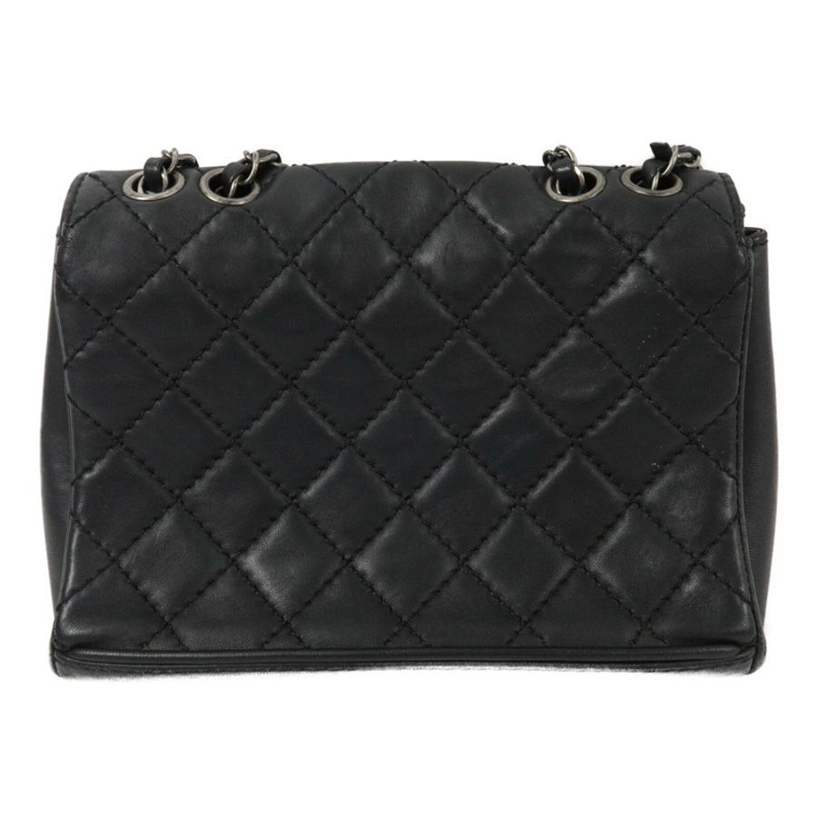 CHANEL 羊皮皮革Chain Shoulder鏈帶肩背袋-1