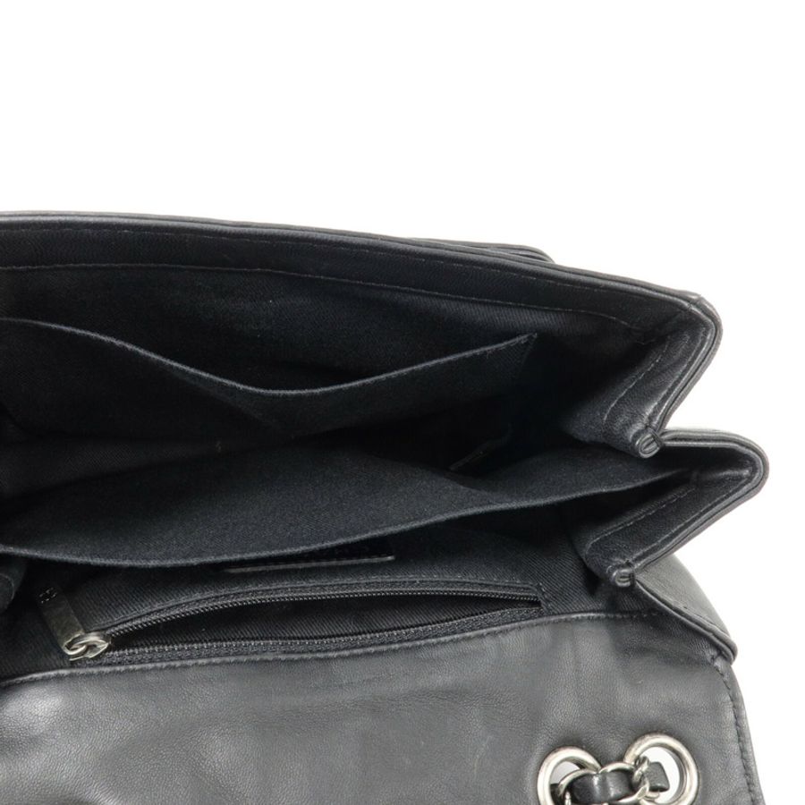 CHANEL 羊皮皮革Chain Shoulder鏈帶肩背袋-4