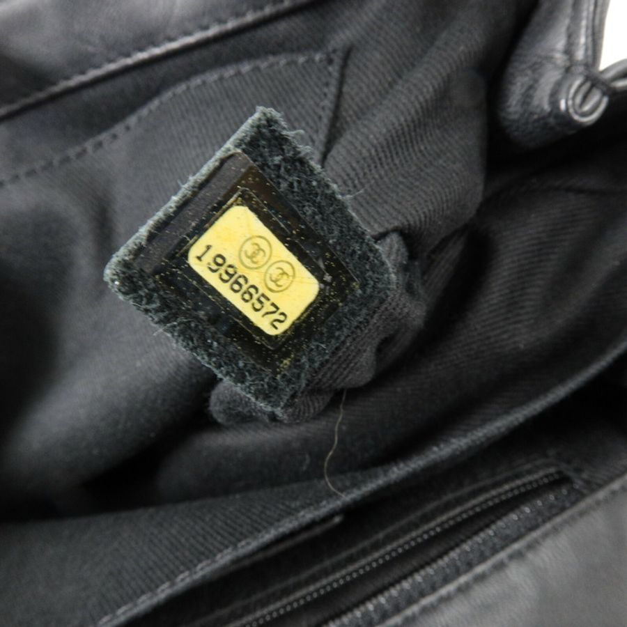 CHANEL 羊皮皮革Chain Shoulder鏈帶肩背袋-7