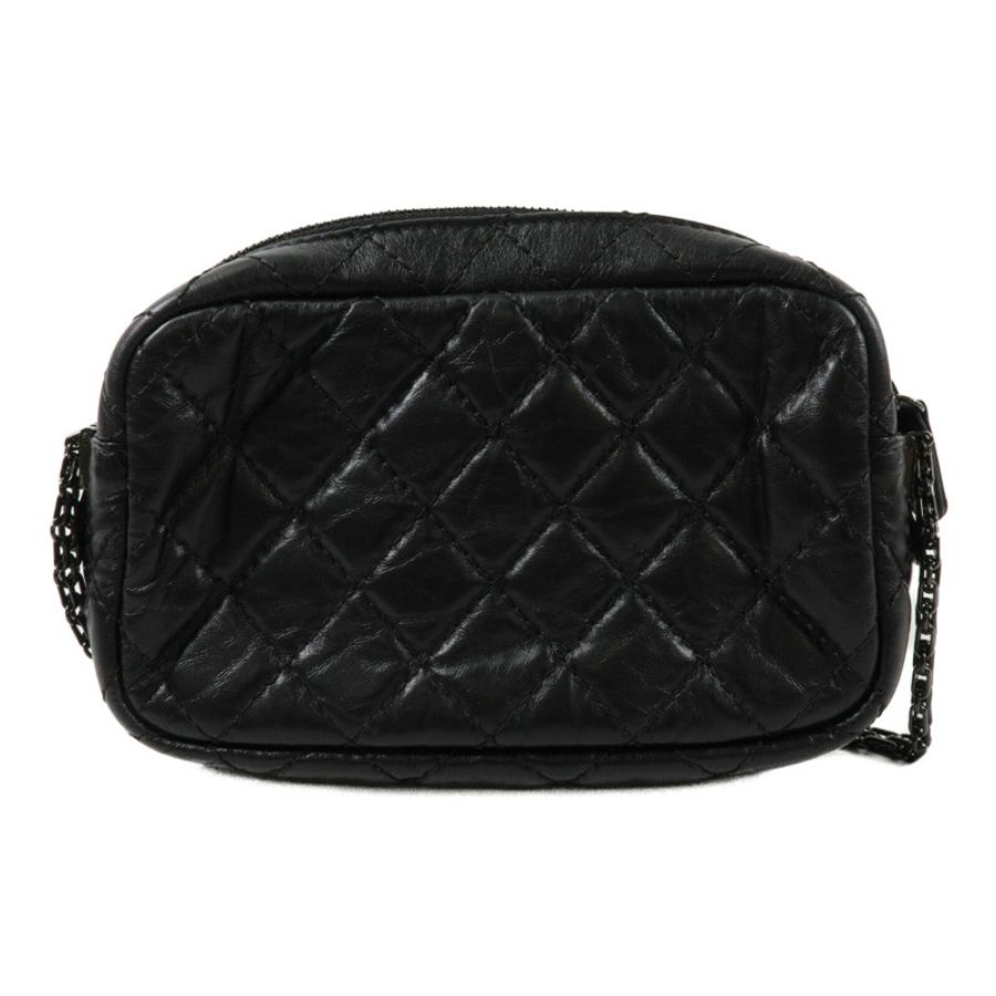 CHANEL 羊皮皮革2.55 Camera Bag鏈帶肩背袋-1