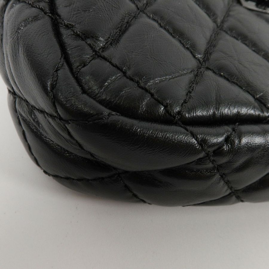 CHANEL 羊皮皮革2.55 Camera Bag鏈帶肩背袋-9