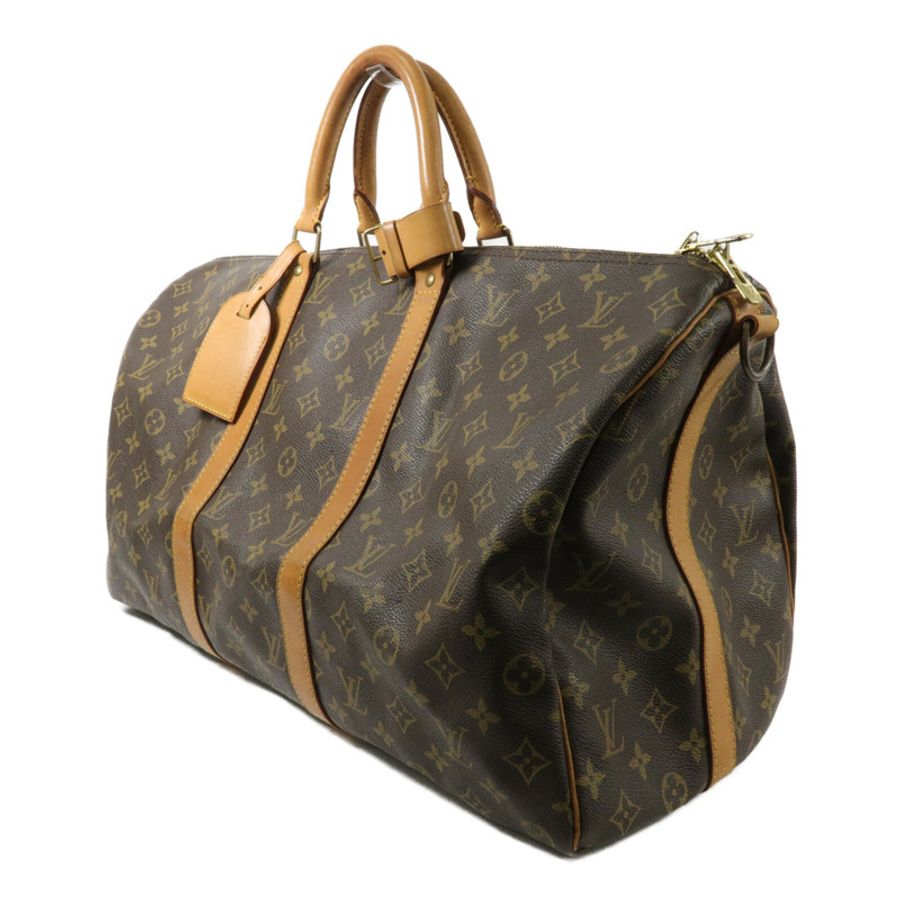 LOUIS VUITTON Monogram Keepall Bandouliere 50手挽肩背兩用袋-2