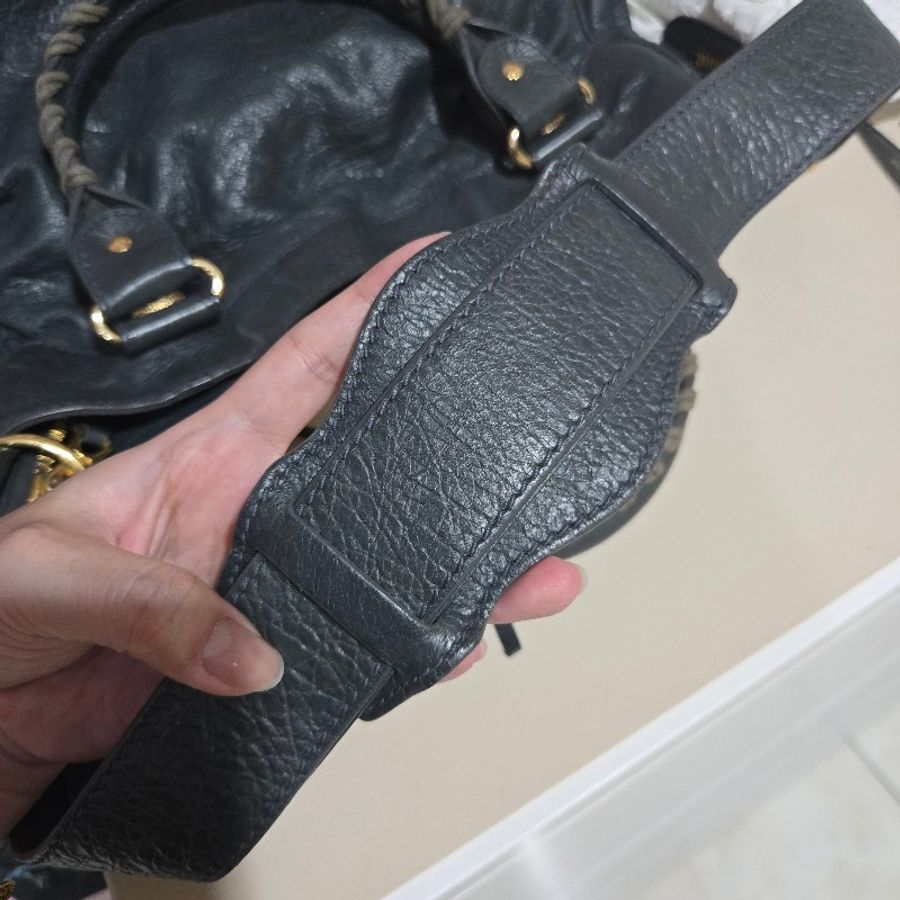 Balenciaga 巴黎世家 Velo 鴨綠色 大金釦 肩背 手提 斜揹包-19