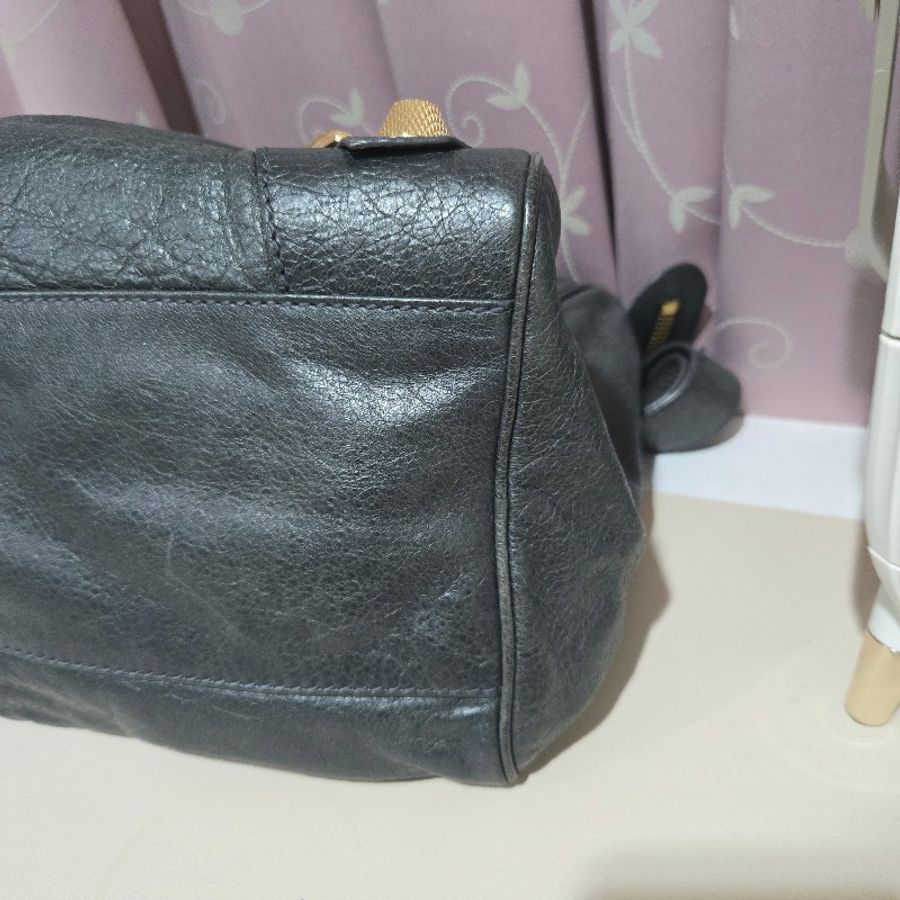 Balenciaga 巴黎世家 Velo 鴨綠色 大金釦 肩背 手提 斜揹包-23