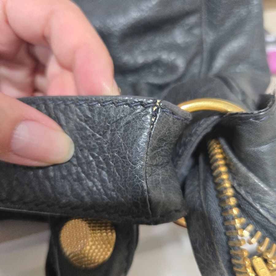 Balenciaga 巴黎世家 Velo 鴨綠色 大金釦 肩背 手提 斜揹包-26