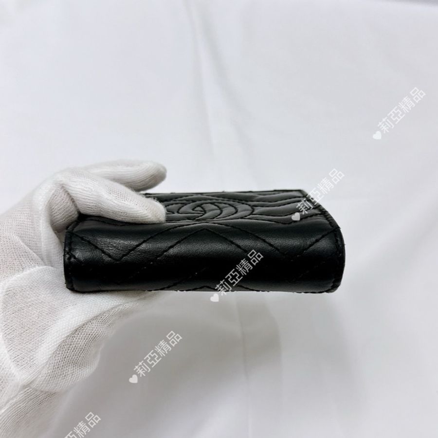 莉亞精品♡ Gucci 466492 馬夢對開短夾 二手美包-3