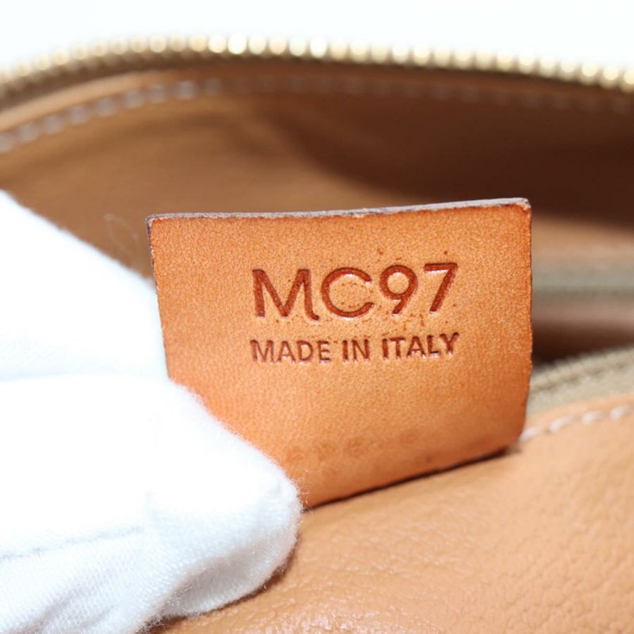 【日本直送】CELINE Macadam帆布手提包 PVC皮革 棕色 金色 正品 191820V-11