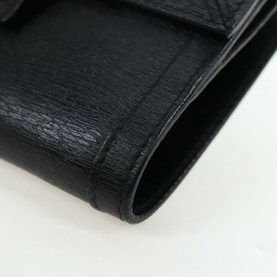 【日本直送】GUCCI G 三折皮夾 皮革 黑色 正品 am12210V-13