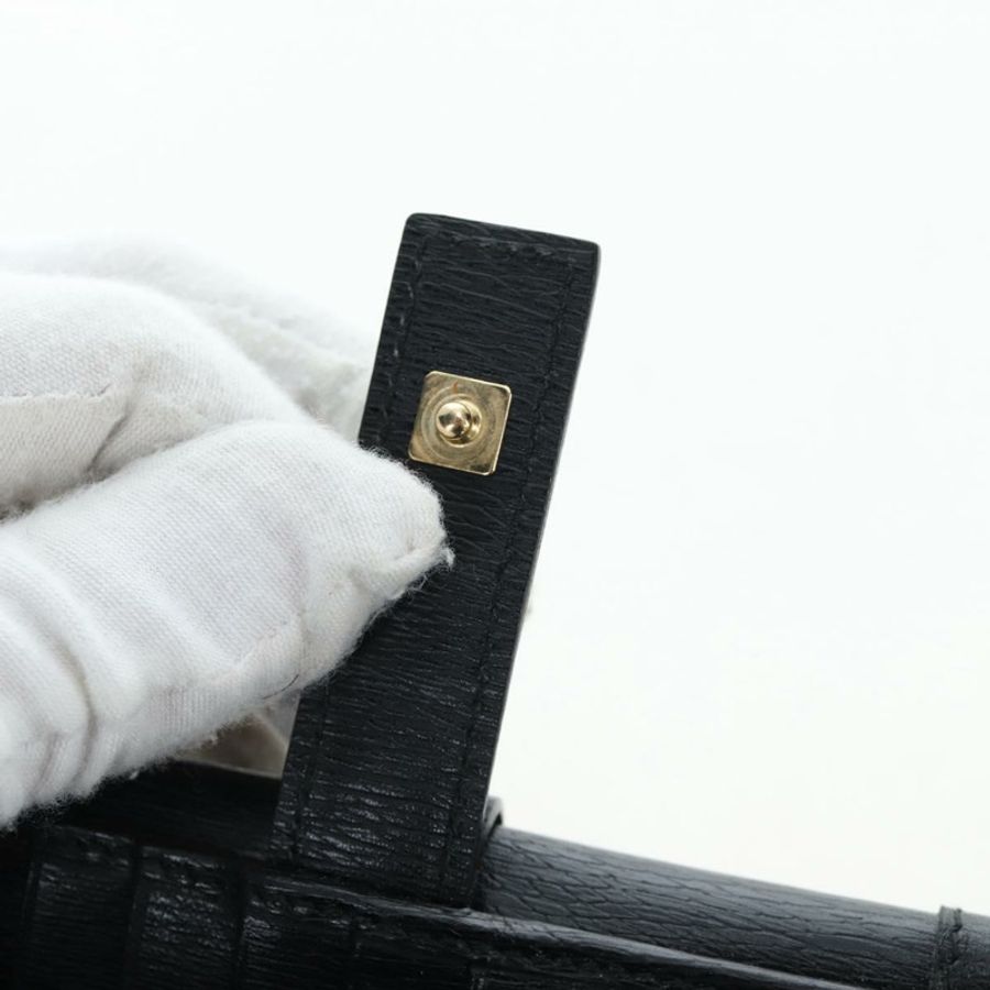 【日本直送】GUCCI G 三折皮夾 皮革 黑色 正品 am12210V-22