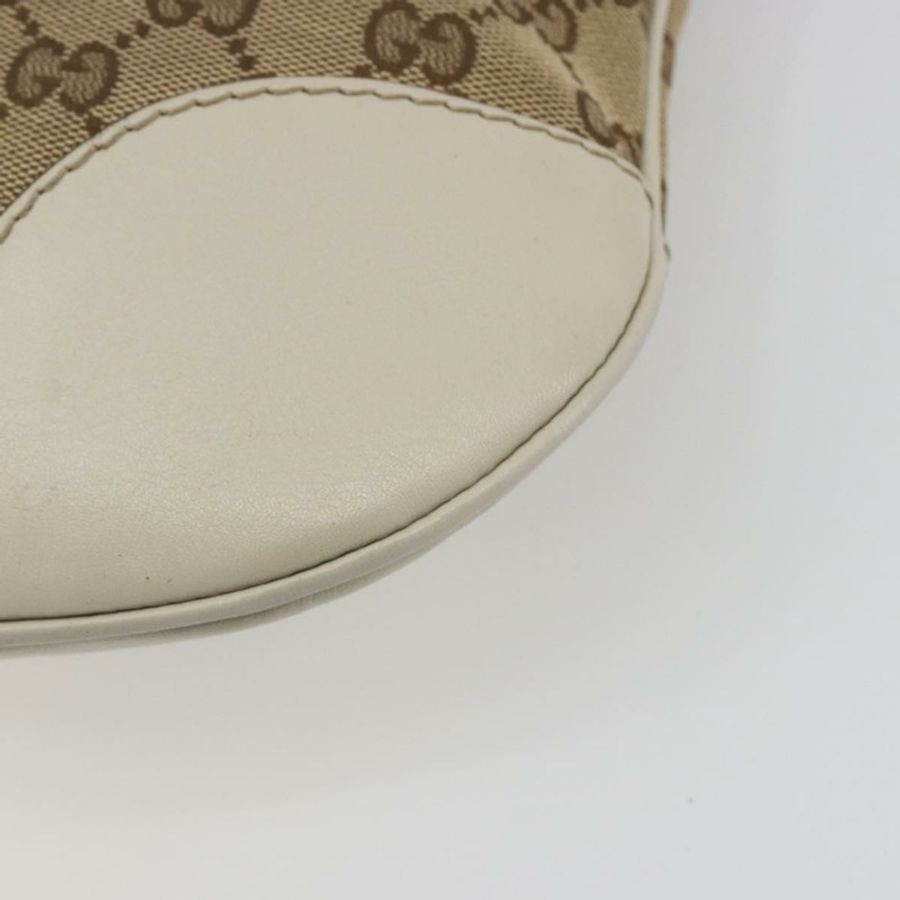 【日本直送】GUCCI GG帆布織帶雪莉系列精美手提包 米色 金色 257065 正品 193075V-15