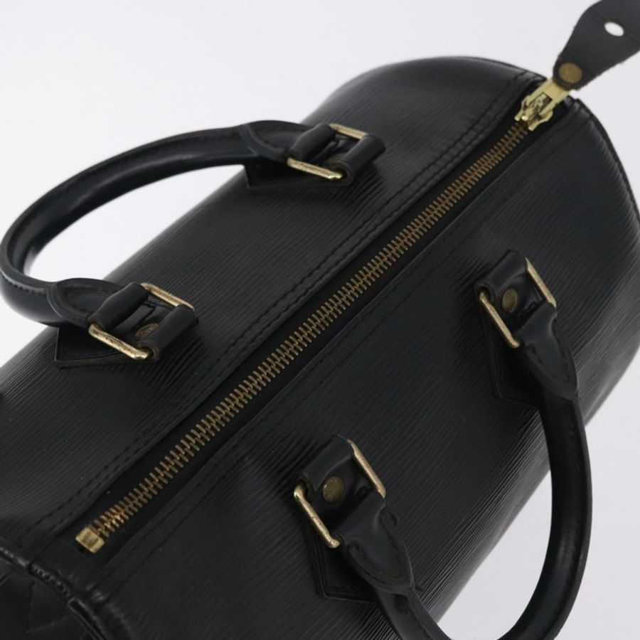 【日本直送】路易威登 Epi Speedy 25 手提包 黑色 M59042 LV 正品 193346V-5