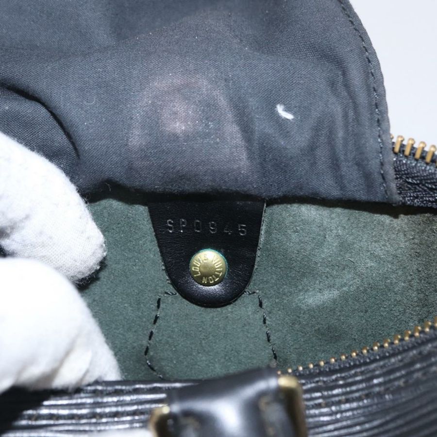【日本直送】路易威登 Epi Speedy 25 手提包 黑色 M59042 LV 正品 193346V-10