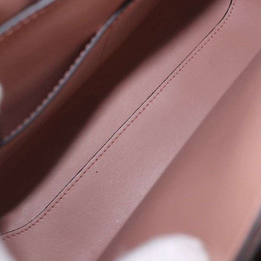 【日本直送】Salvatore Ferragamo Gancini 手提包 皮革 2way 粉紅色 金色色調 Auth ka5387V-10