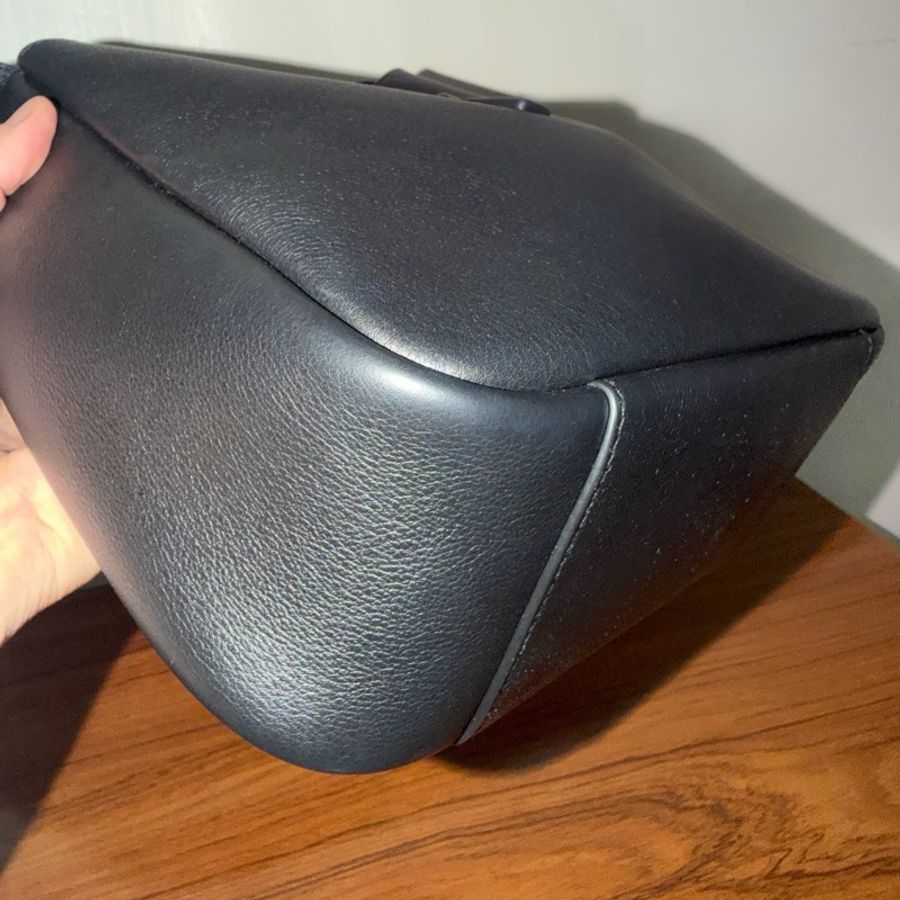 95新✨YSL 小號 Le 5 A 7 hobo黑金-3