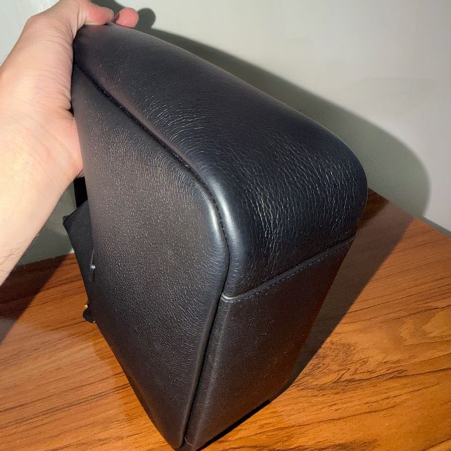 95新✨YSL 小號 Le 5 A 7 hobo黑金-6