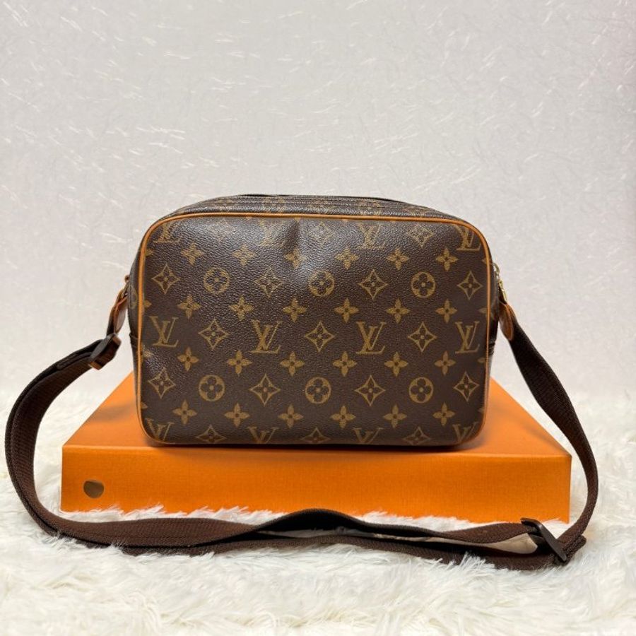 裝滿故事的LV原花 Louis Vuitton 小款層記者包 (LV Reporter PM)肩背包 斜背包-11