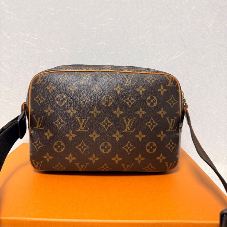 裝滿故事的LV原花 Louis Vuitton 小款層記者包 (LV Reporter PM)肩背包 斜背包-12