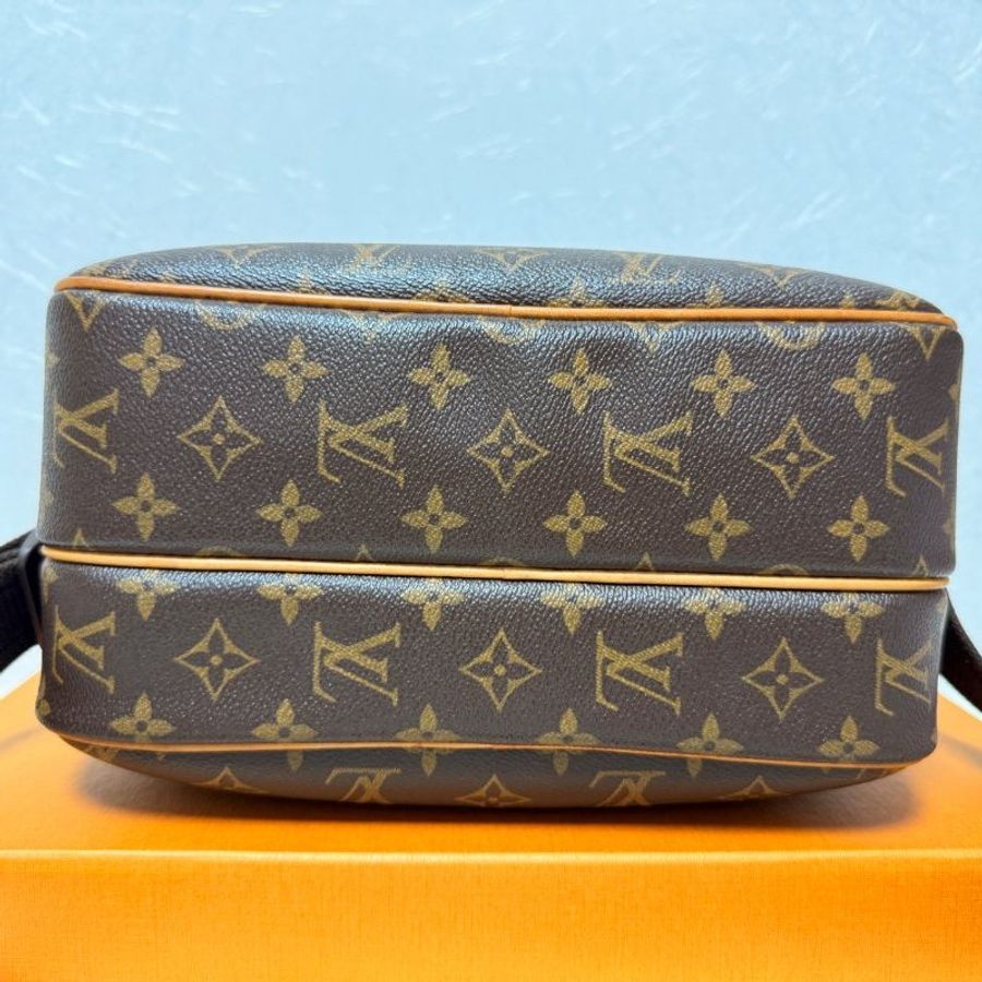 裝滿故事的LV原花 Louis Vuitton 小款層記者包 (LV Reporter PM)肩背包 斜背包-23