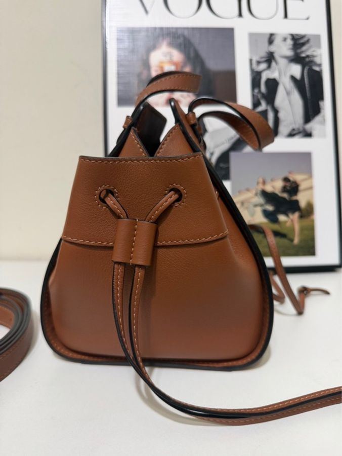 ✨Loewe羅意威|吊床包mini 棕色|99新很乾淨-3